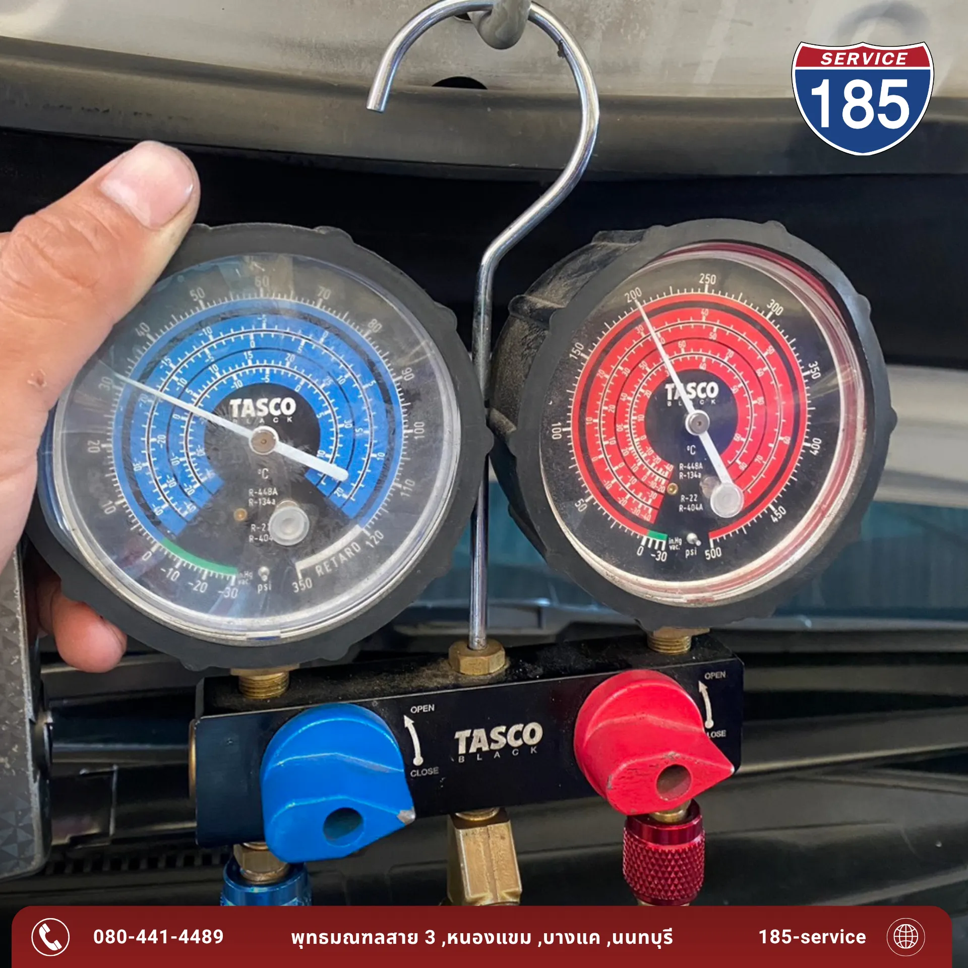 Toyota Alphard แอร์ไม่เย็น ค่อยๆ เย็นน้อยลง ตู้แอร์รั่วซึมหน้า-หลัง เปลี่ยนคอยล์เย็นแท้ DENSO ภาพที่ 6